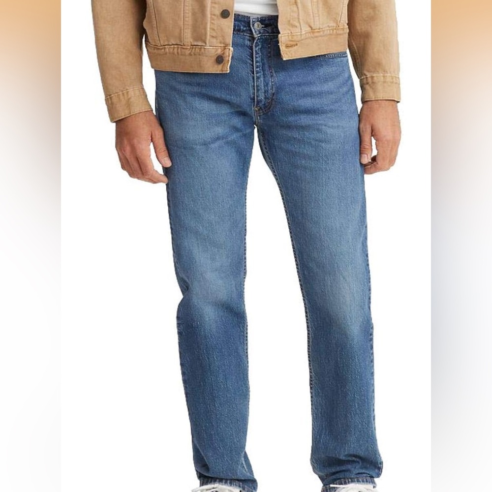 Levi 505s Regular Fit Northern Spotted - Medium Indigo